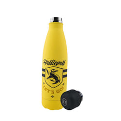 Cinereplicas Harry Potter Bouteille isotherme Hufflepuff Let's Go