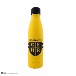 Cinereplicas Harry Potter Bouteille isotherme Hufflepuff Let's Go