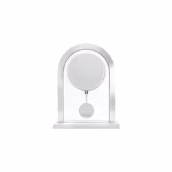 Acctim Metal Mantel Clock, Silver, One Size