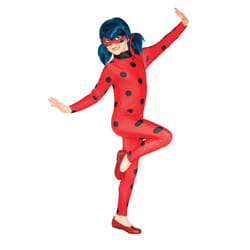 Miraculous - I-620794M - Classic Costume Ladybug Miraculous Costume + Mask Red Medium