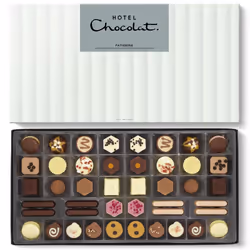 Hotel Chocolat Patisserie Luxe Box - 44 Dessert-Inspired Chocolates, 535g - Chocolate Gifts For Birthday, Thank You, Congratu ...