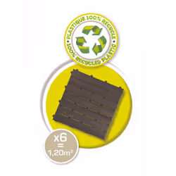 Smoby Playhouse Slabs, Accessory, 6 Included