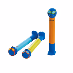 Zoggs Dive Sticks Pool Toys, Confidence Building Diving Sticks, Safe Swimming Pool Toys, Diving Sticks For Swimming Fun, Zogg ...