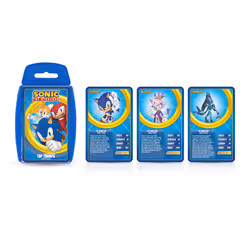 Top Trumps Sonic The Hedgehog Specials Card Game, play with Tail, Knuckles, Eggman, Chaos, Blaze and Chaos from the iconic Se ...