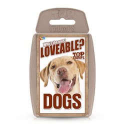 Top Trumps Dogs Classics Card Game, learn facts about the Boxer, Pug, Husky and the Chihuahua in this educational packed game, Gifts and Toys for Boys