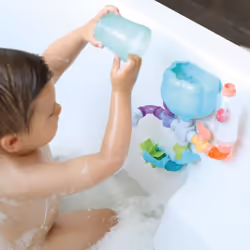 Nuby Wacky Water Works Pipes Bath Toy for 3 Year Olds