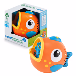 ELC Frankie the Fish Bubble Machine Indoor & Outdoor Bubble Blower ELC Bubble Fish Toys Kids Garden Bath Kids Bubbles Liquid ...