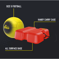 Swingball Reflex Soccer Football Training Aid, Outdoor Activities, Garden Games, Football Practice, Football Game, Swingball Football, Suitable for