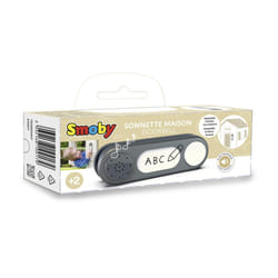 SMOBY Playhouse Doorbell with action sounds, randomly sounds Ding Dong, Dog Bark and Cat Meow