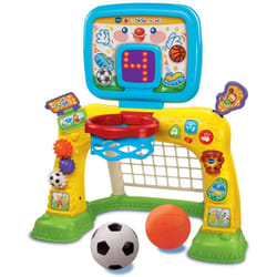 VTech 3-in-1 Sports Centre, Baby Interactive Toy with Colours and Sounds, Learning with Role-Play, Suitable for Baby Boys & Girls from 12 to 36 Months