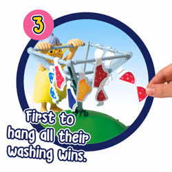 Ideal, Windy Knickers: The Silly Spinning, Granny Giggling, Windy Washing Game, Kids Games, for 2-4 Players, Ages 4+