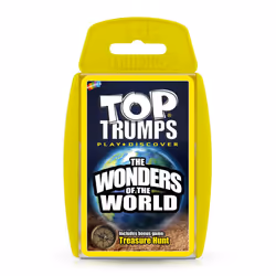 Top Trumps Wonders of the World Classics Card Game, Discover interesting facts in this educational packed game including the  ...