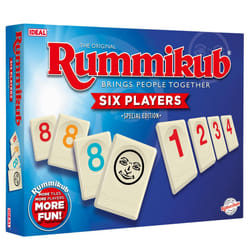 IDEAL | Rummikub 6 Players: Brings People Together | Family Games | 2-6 Players | Ages 8+