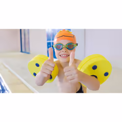 Zoggs Kids Lightweight And Comfortable Foam Float Discs Arm Bands for Swimming - 2-6 Years
