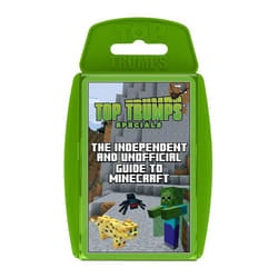 Top Trumps Independent and Unofficial Guide To Minecraft Specials Card Game, find out if Shulkers are stronger than Slimes, educational gamer gifts