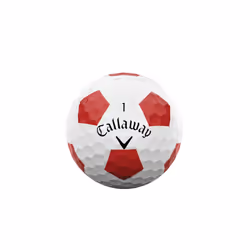 Callaway Golf Chrome Soft Golf Balls (2022 edition), Red, 12 Balls