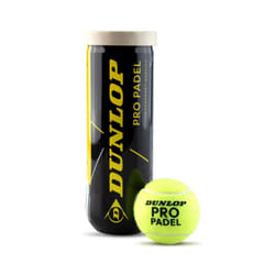 DUNLOP Pro Padel - Padel balls for competitions and tournaments (1x3 can)