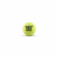 DUNLOP Pro Padel - Padel balls for competitions and tournaments (1x3 can)