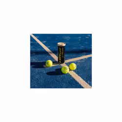 DUNLOP Pro Padel - Padel balls for competitions and tournaments (1x3 can)