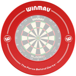 WINMAU Red Printed Dart Board Surround Ring ? Durable Wall Protector for Dartboards