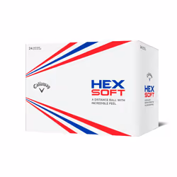 Callaway Golf Hex Soft Golf Balls 2019, White, Two Dozen