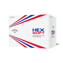 Callaway Golf Hex Soft Golf Balls 2019, White, Two Dozen