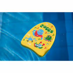 Zoggs Children's Zoggy Mini Easy Learn to Swim Float Kickboard - Yellow, 3-12 Years, 27.5 x 22 x 2.8 cm