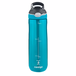 Contigo Cortland Autoseal Water Bottle | Large 720ml BPA Free Drinking Bottle | Sports Flask | Leakproof Drink Bottle | Ideal for School, Gym, Bike,