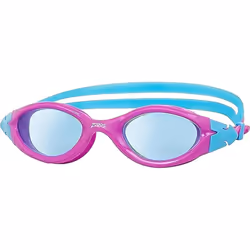 Zoggs Children's Panorama Junior Swimming Goggles with UV Protection, Wide Vision and Anti-Fog (6-14 Years), Purple/Aqua/Tint ...