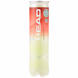 HEAD Championship Tennis Balls (4 Balls), Yellow