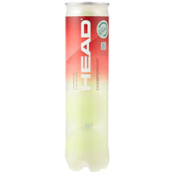 HEAD Championship Tennis Balls (4 Balls), Yellow