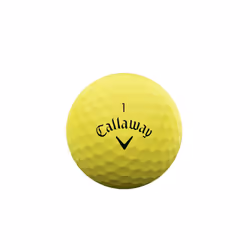 Callaway Golf Supersoft Golf Ball 2023 Yellow Hybrid, One Dozen