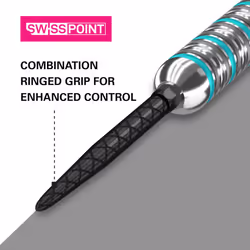 Target Darts Swiss Points, Diamond Pro Swiss Point Dart Tips (3 Pack Set of Tips) 40MM, Black | Change Dart Points, Professional Darts Accessories
