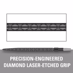 Target Darts Swiss Points, Diamond Pro Swiss Point Dart Tips (3 Pack Set of Tips) 40MM, Black | Change Dart Points, Professional Darts Accessories