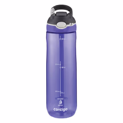 Contigo Cortland Autoseal Water Bottle | Large 720ml BPA Free Sports Flask | Leakproof Drink Bottle | Ideal for School, Gym, Bike, Running, Hiking