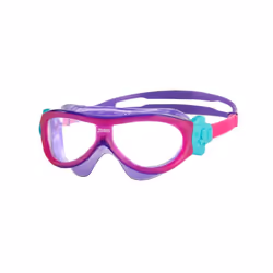 Zoggs Phantom Kids Mask Pink Violet Clear