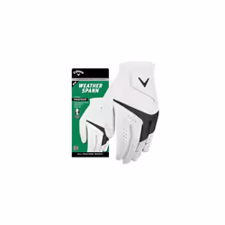 Callaway Golf Weather Spann Glove 2023, White, M