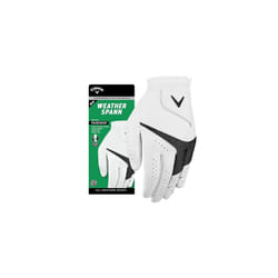Callaway Golf Weather Spann Glove 2023, White, M