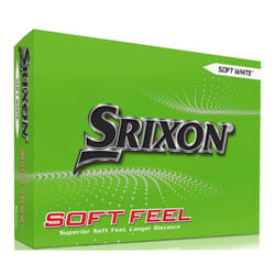 Srixon Soft Feel 13 - Dozen Golf Balls - Distance and Low Compression Golf Balls - Golf Gifts and Golf Accessories, White