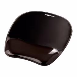 Fellowes Mouse Mat Wrist Support - Crystals Gel Mouse Pad with Non Slip Rubber Base - Ergonomic Mouse Mat for Computer, Lapto ...