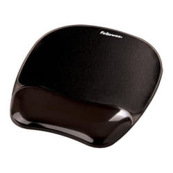 Fellowes Mouse Mat Wrist Support - Crystals Gel Mouse Pad with Non Slip Rubber Base - Ergonomic Mouse Mat for Computer, Laptop, Home Office Use -