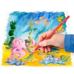 STAEDTLER 144 10NC24 Noris Aquarell Watercolour Pencils - Assorted Colours (Pack of 24)