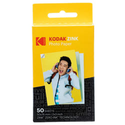 Kodak 5x7 cm Sticky-Backed ZINK Photo Paper (50 Sheets) Compatible With Kodak Printomatic Instant Camera