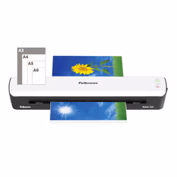 Fellowes Sola A3 Laminator Machine for Home Use - Fast 4 Minute Warm Up Time with Auto Shut Off Feature - 80-125 Micron - Whi ...