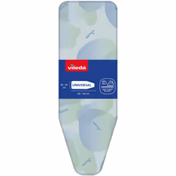 Vileda 2-in-1 Premium Ironing Board Cover, Color May Vary, Fits boards 110 - 130 x 30 - 45 cm