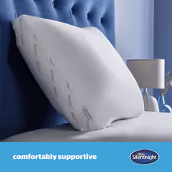 Silentnight Airmax Pillow ? Air Mesh Sides Maximising Airflow Preventing Overheating for a Cool Night's Sleep ? Machine Washable and Hypoallergenic