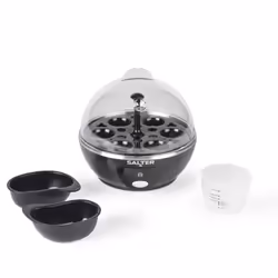 Salter Electric Multi Egg Cooker - 6 Egg Capacity Boiler, Great For Soft Dippy, Hard & Poached Eggs, Includes Measuring Cup,  ...