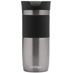 Contigo Byron Snapseal Travel Mug | Stainless Steel Thermal Mug | Vacuum Flask | Leakproof Tumbler | Coffee to Go Mug with BPA Free Easy-Clean Lid |