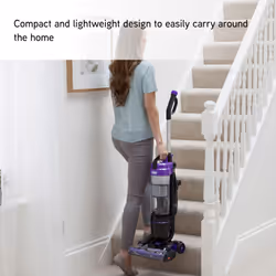 Vax Mach Air Upright Vacuum Cleaner; High performance, Multi-cyclonic, with No Loss of Suction; Lightweight - UCA1GEV1, 1.5 Litre, 820W, Purple