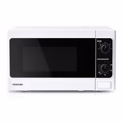 TOSHIBA 20 Liter 800W Manual Control Solo Small Microwave, Compact with 5 Power Levels, Automatic Defrost Function, Perfect f ...
